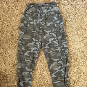Army green joggers